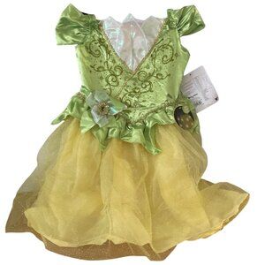 Disney Princess Tiana Halloween Costume Child M 7-8 Light-Up Dress Up Video